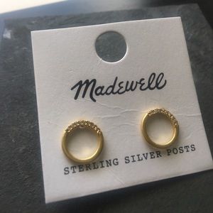 Madewell Circle Stud earrings - new